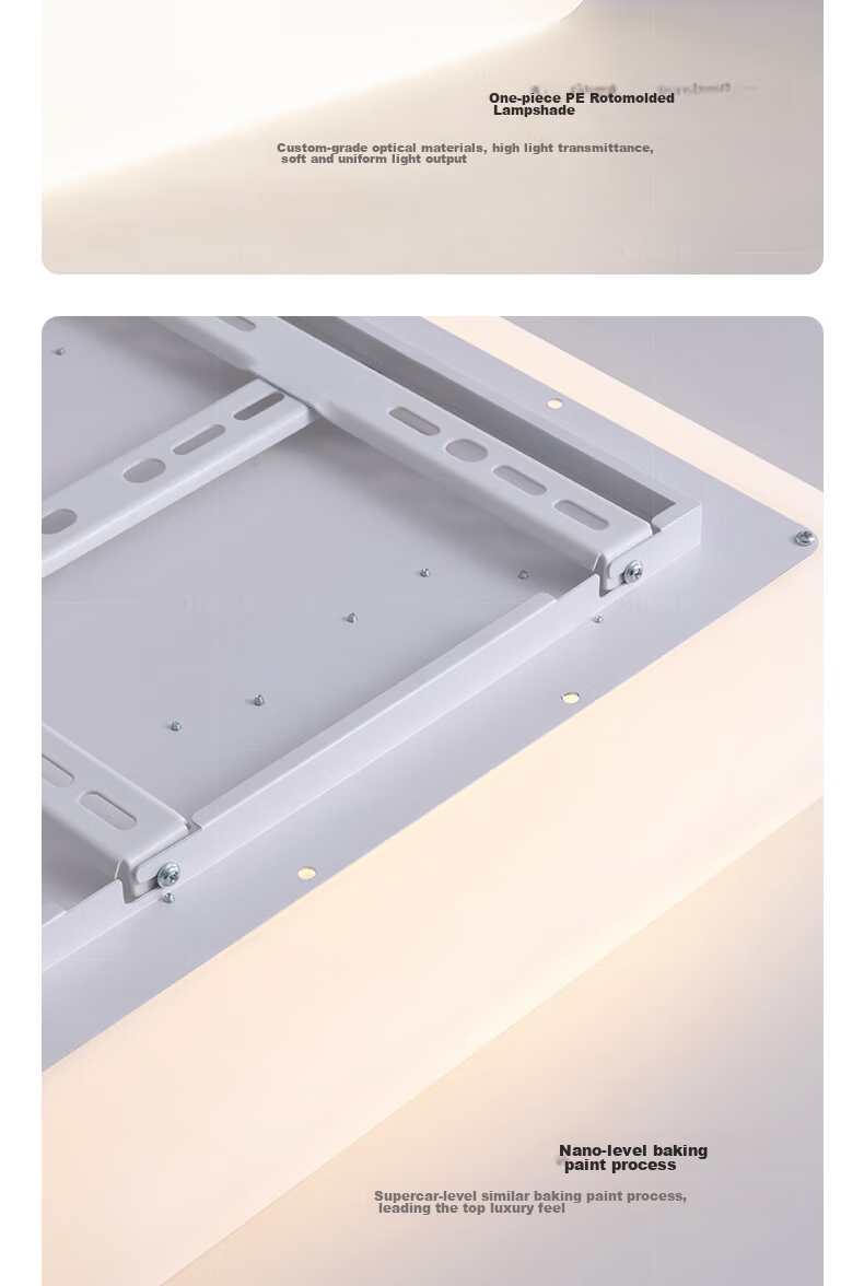 Yueying Linzhiguang Floating Light, Ultra-Bright 4th Generation Eye Protection, Living Room Ceiling Light, Cream-Style Main Lighting Fixture 29