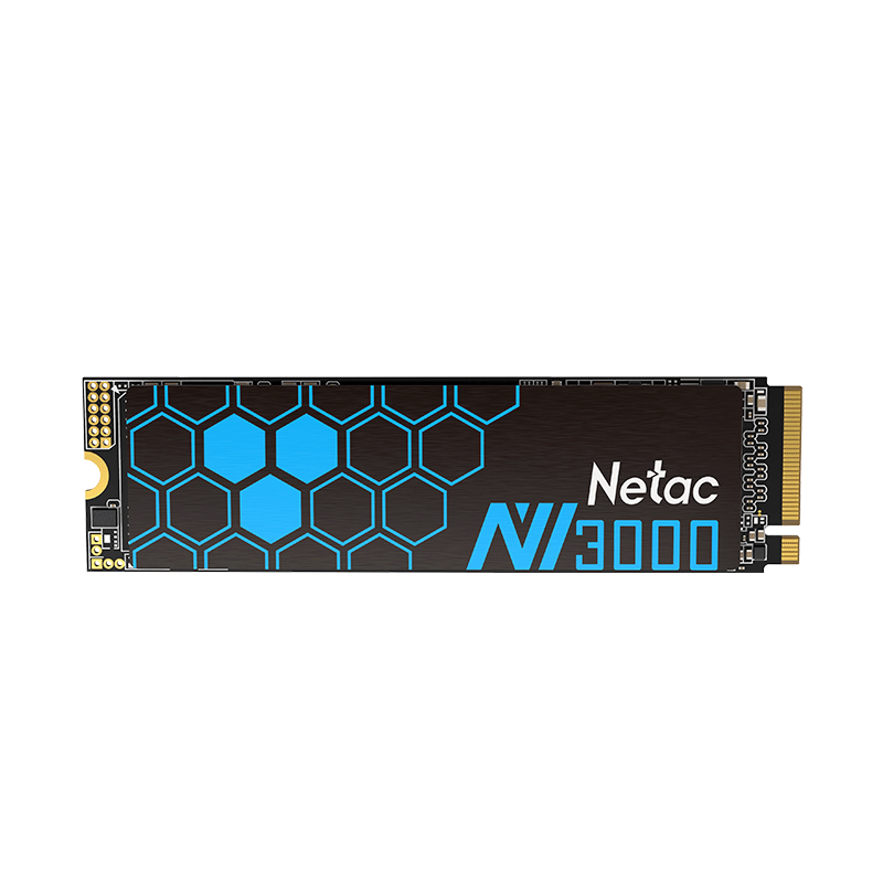 Netac 2TB SSD Solid State Drive M.2 Interface (NVMe Protocol) NV3000 Jueying Series 3400MB/s Read Speed Efficient Heat Dissipatio