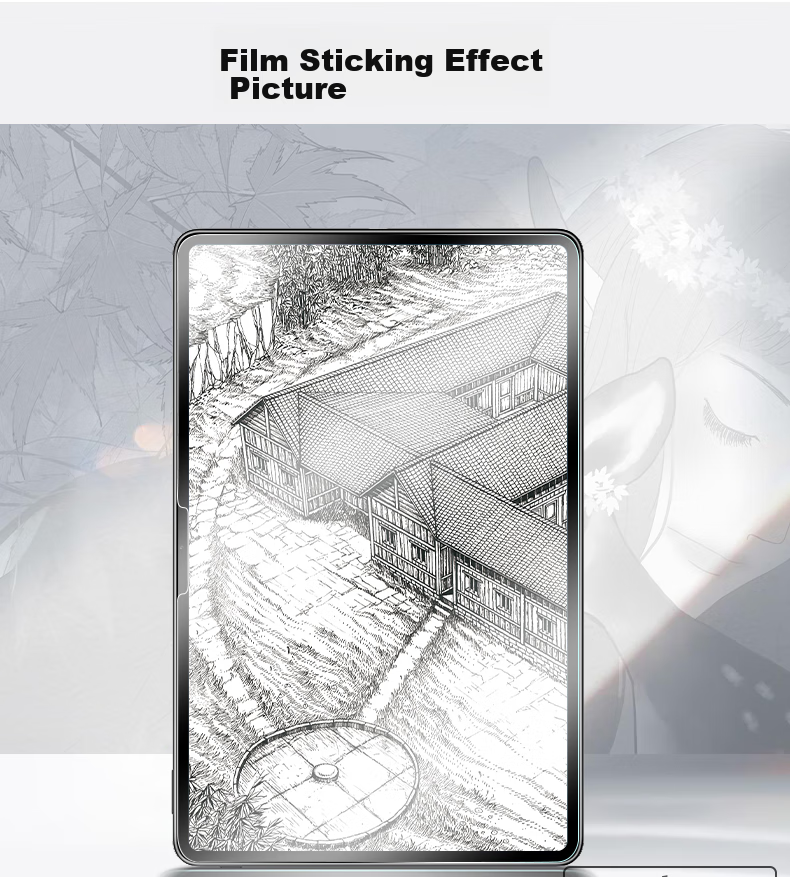ESCASE Huawei MatePad Pro 11 Paper-Like Film Tablet Protective Film, Kent Paper, 2022/2024 Model Frosted Full-Screen Hand-Drawn Writing And Drawing Professional Screen Protector 14