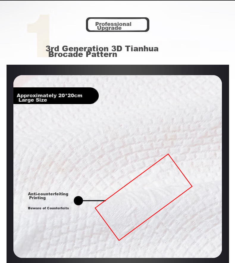 DAMAH DARK MAGIC Black Magic Disposable Facial Cleansing Wipes, Extra Large And Thick Face Towels, Soft Wipes in Roll Packaging *1 Bag 6