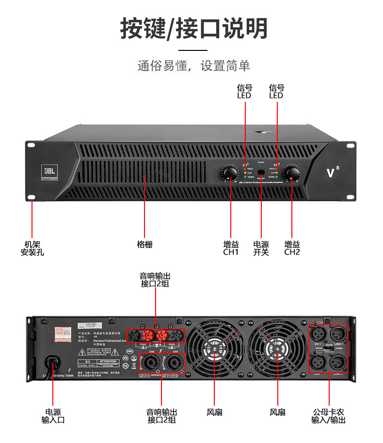 JBL KI112 Home KTV Sound System Karaoke Machine All-in-One Home Theater Combo Professional Singing Speaker Equipment with Government Subsidy 2