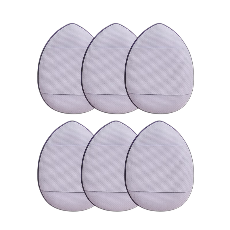 UPLUS Mini Puff Blush Cushion (6 Pieces Per Box), Finger Puff Mini Slippers Blush Cushio