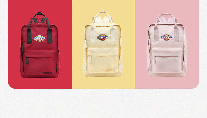 Dickies Lightweight Backpack for Girls, 13.3/15 Inch Laptop Bag DK Student Backpack Travel Women's Backpack 4