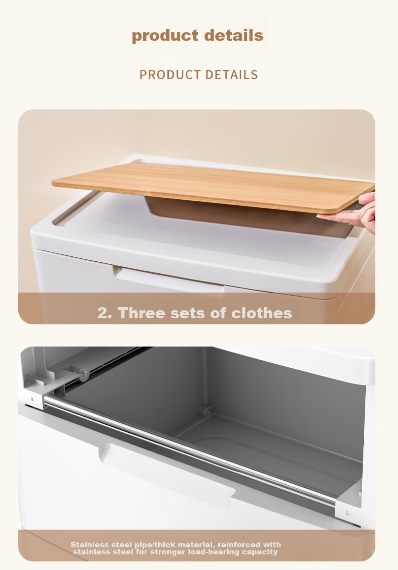 JEKO&JEKO Drawer Storage Cabinet for Bedroom And Living Room, Wardrobe, Bedside Table, Toy And Snack Organizer, Five-Drawer Chest with Five Layers 16