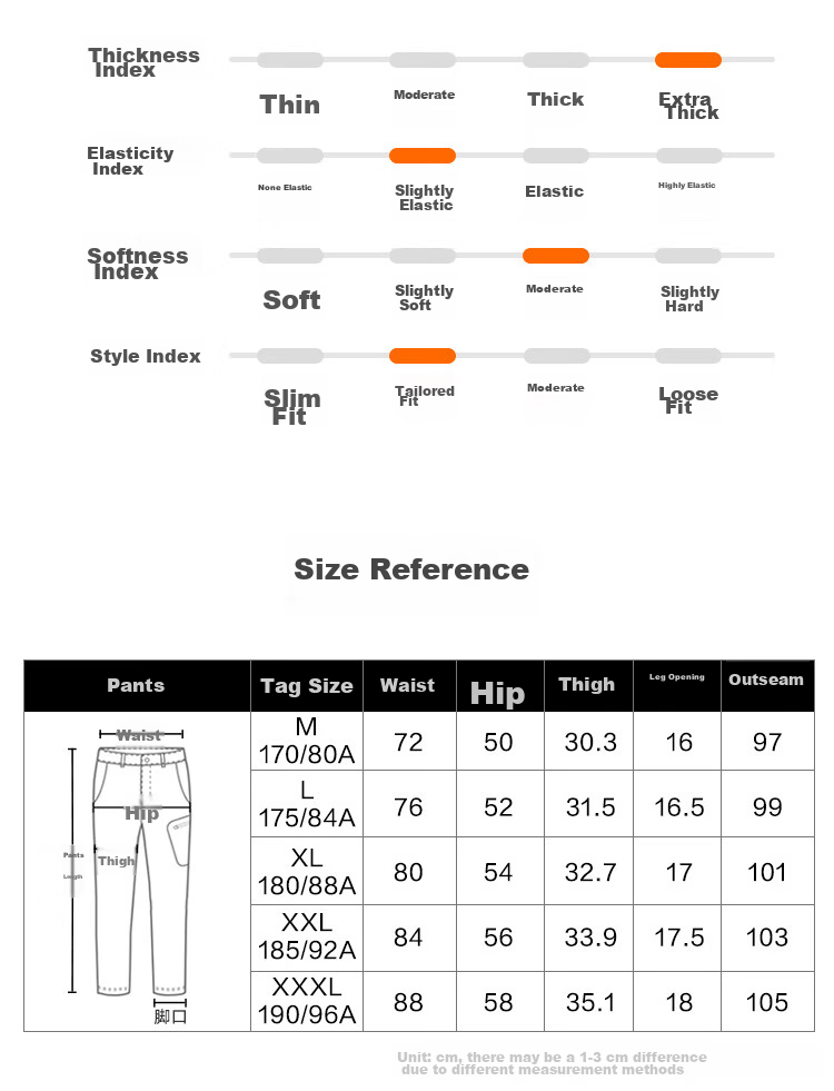 JD Original Fengdun 300 Soft Shell Pants, Wear-Resistant Outdoor Windproof Professional Hiking Trousers for Men, Obsidian Black, 3XL 21