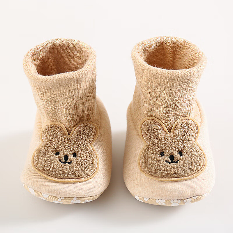 LAXIALIYA Baby Shoes Infant Girls Walking Shoes Toddler Socks Pre-Walking Cotton Shoes Boys High-Top Spring Autumn Winter 0-6-12 Months