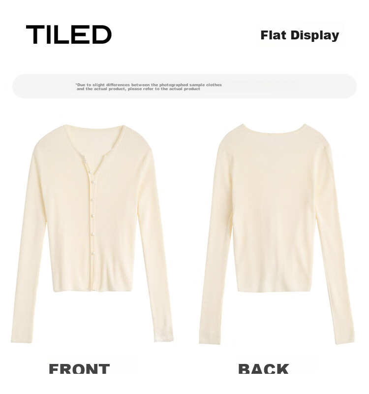 Dme [Elegant V-Neck Knit Sweater] Spring And Autumn Lightweight Mature Sister Layered Inner Wear Slimming Elegant Knit Sweater for Wome 21