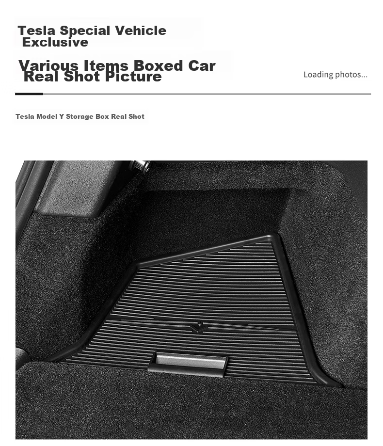 3W Auto-life Magnetic Storage Box for Tesla Model Y/3, Compatible with Older Models, Under-Screen Organizer, Center Console Storage, Tissue Holder 13