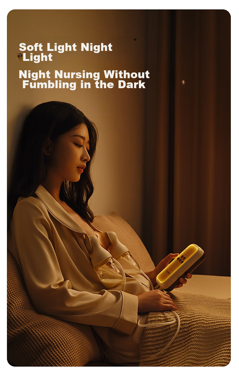 Shixi Electric Breast Pump Hands-Free Double-Sided Painless Fully Automatic Efficient Milk Expression Breast Health Care Pump 17