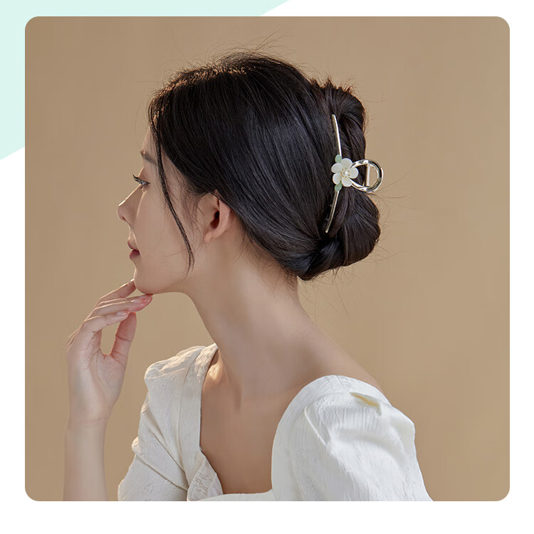 CHIMERA New Chinese-Style Hanfu Qipao Hair Clip, Tassel, Back of Head Clip, Bangs Clip, Hair Accessory, Women's Mid-Autumn Festival Gift 16
