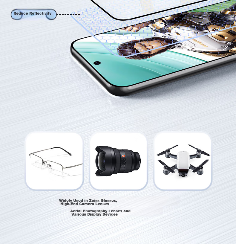 BLUEO [Class ZEISS T*AR Enhanced Transparency + 3D Large Arc Edge], Suitable for Huawei Pura70Pro Screen Protector, Pura70Pro+ Tempered Glass Film, Pura70Ultra Anti-Fingerprint Protective Film 8