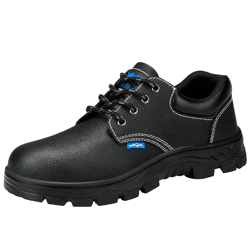 BlueOwl Shield Men's High-Temperature Resistant Steel Toe Anti-Puncture Waterproof Slip-Resistant Safety Work Shoes 005H Size 41