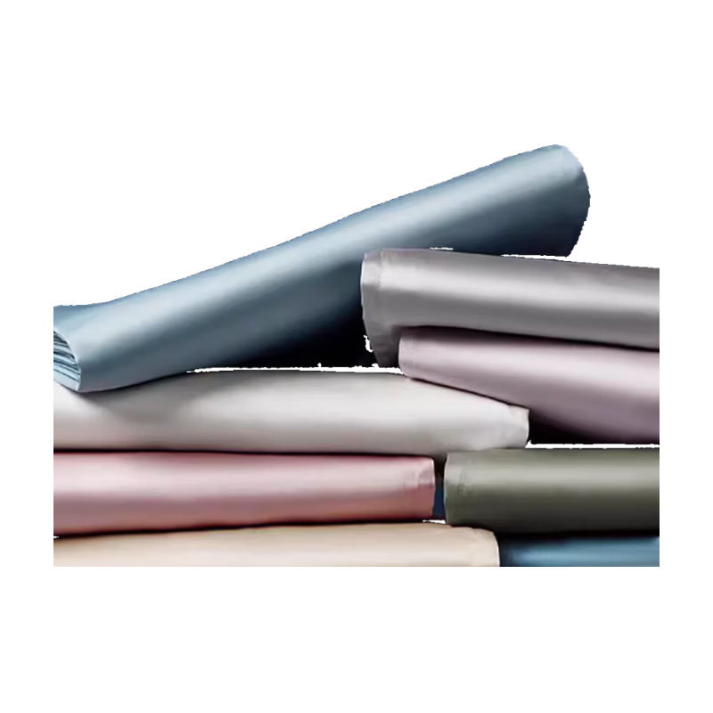 MIDO HOUSE, 100-Piece Xinjiang Long-Staple Cotton Pure Cotton Bed Sheet Set, Double Bed Size, Dormitory Use, Smoky Purple, 245*270cm