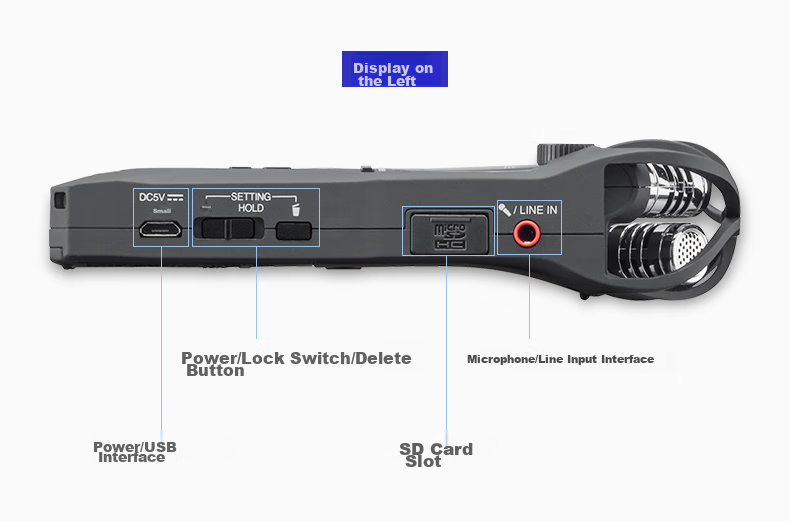 ZOOM H5studio Portable Handheld Multi-Track Recorder And Mixer for DSLR Cameras, Internal Recording for Live Streaming, Weddings, Interviews, Podcasts, One-Touch Recording, High-Definition Noise Reductio 7