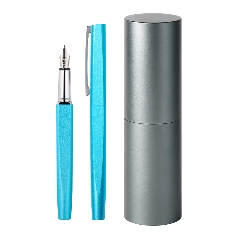 KACO Premium Fountain Pen Gift Box Signature Pen, Adult Gift for Business Men And Women, Birthday Present, Stationery Gift, Luxury Present, New Year Gift, Blue