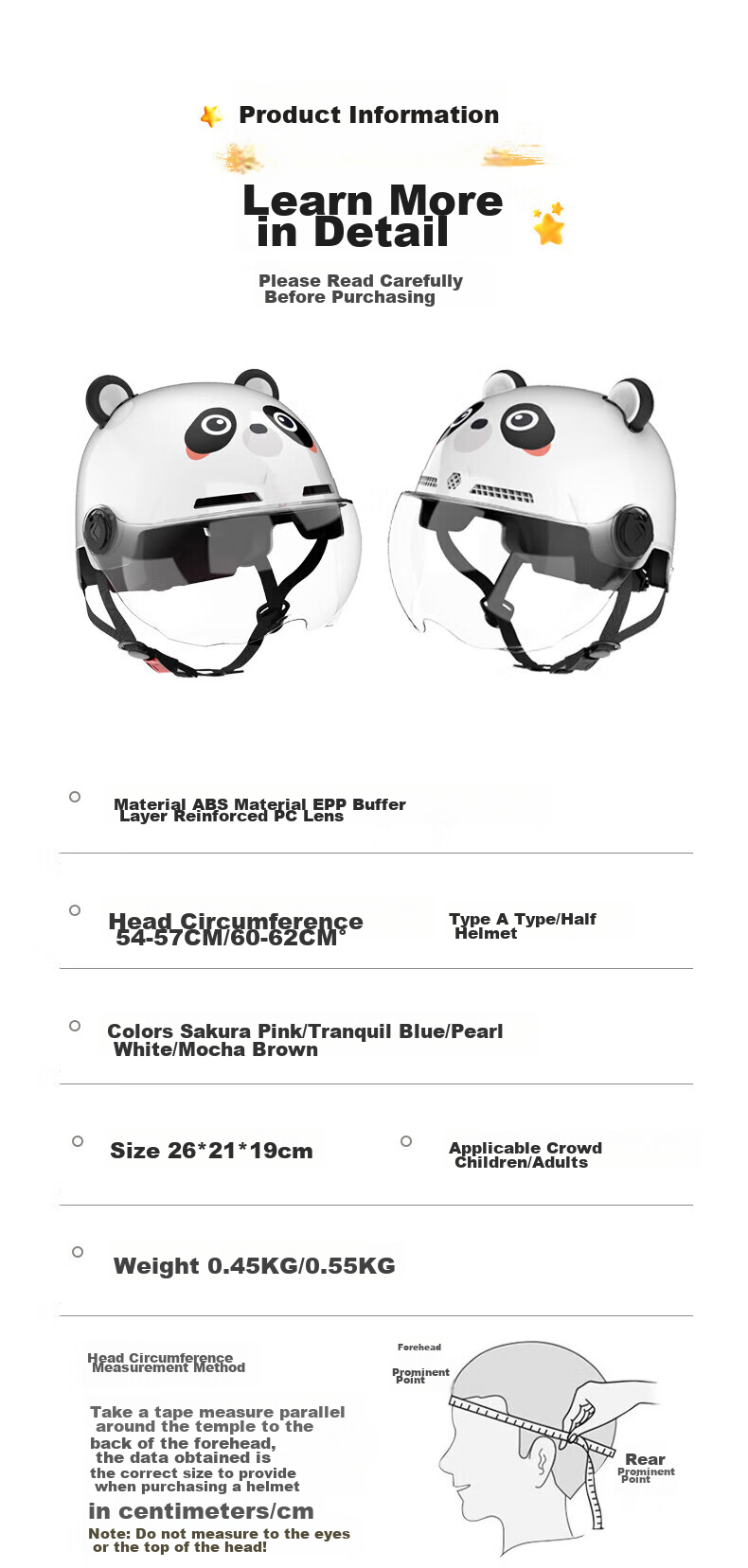 Haolebao 3C Certified Parent-Child Electric Motorcycle Helmet for Men and Women Summer Sunscreen Half Helmet Safety Helmet New National Standard Pink Bear Children 11