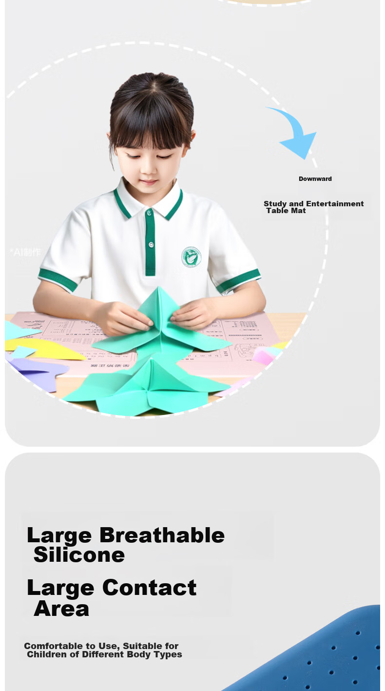 Deli Posture Corrector for Hidden Wear, Prevents Children from Hunching Over And Slouching, Corrects Poor Posture, Protects Nearsightedness, No Installation Required, Large Board Style, Birthday And Graduation Gift for Boys And Girls 6