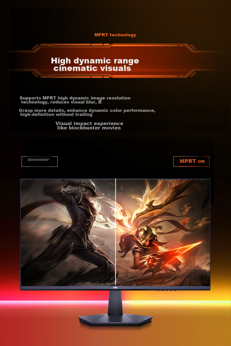 KVL 24.5-Inch 180Hz High Refresh Rate Gaming Monitor, 300 Nits Brightness, 1ms Response Time, Triple Micro-Edge Gaming And Office Display Screen KV259FX 5