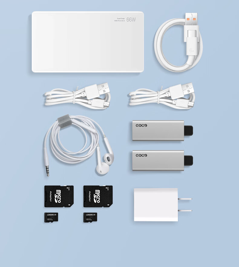 DiyiGongfang Multifunctional Digital Accessory Storage Bag for Charging Cables, Power Banks, Portable Hard Drives, Headphones, USB Drives, USB Flash Drives, Power Adapters, Data Cables, Charging Cables, Portable Protective Case, Travel Organizer Bag 5