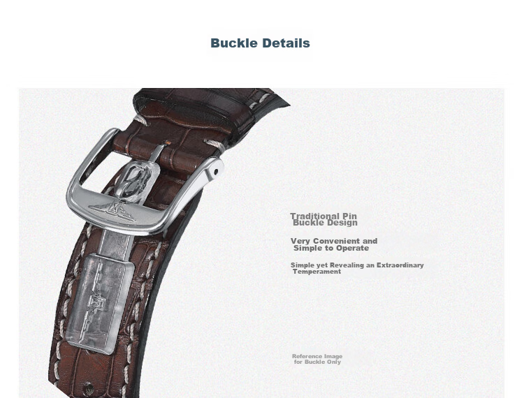 LONGINES Swiss Watch, Military Flag Replica Series, Men's Leather Strap Mechanical Watch L47954782 9
