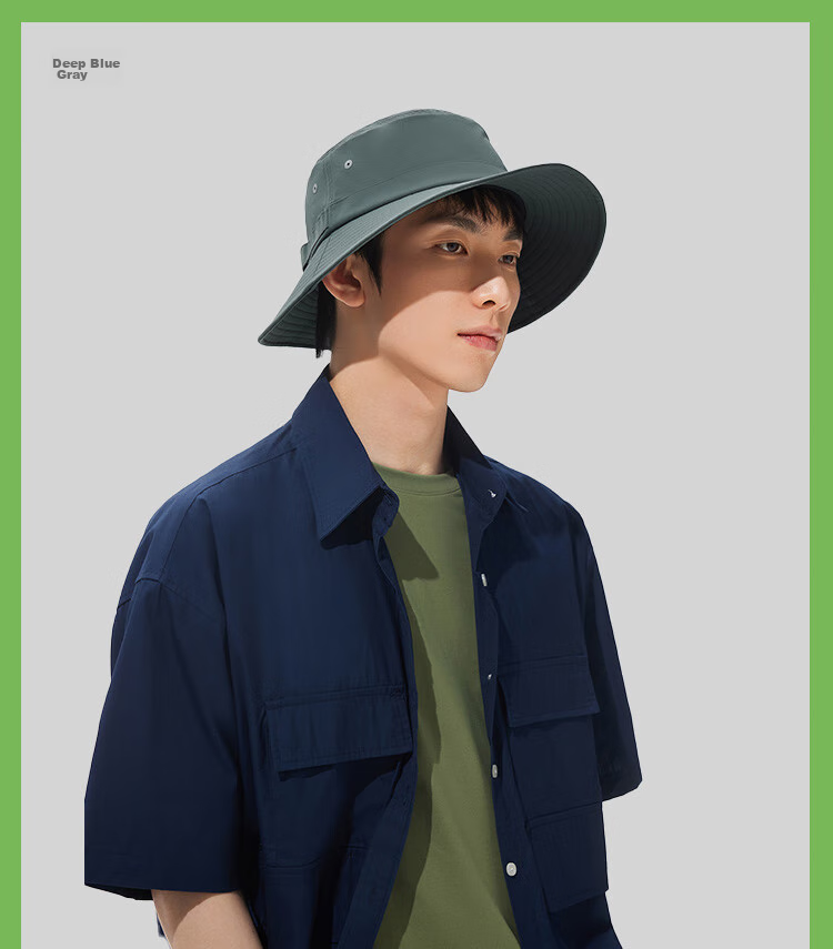 Beneunder Sun Hat for Men, Fisherman Hat, Breathable Sun Protection Cap, Outdoor Hiking Hat, Fishing Water-Resistant Hat TS013 24