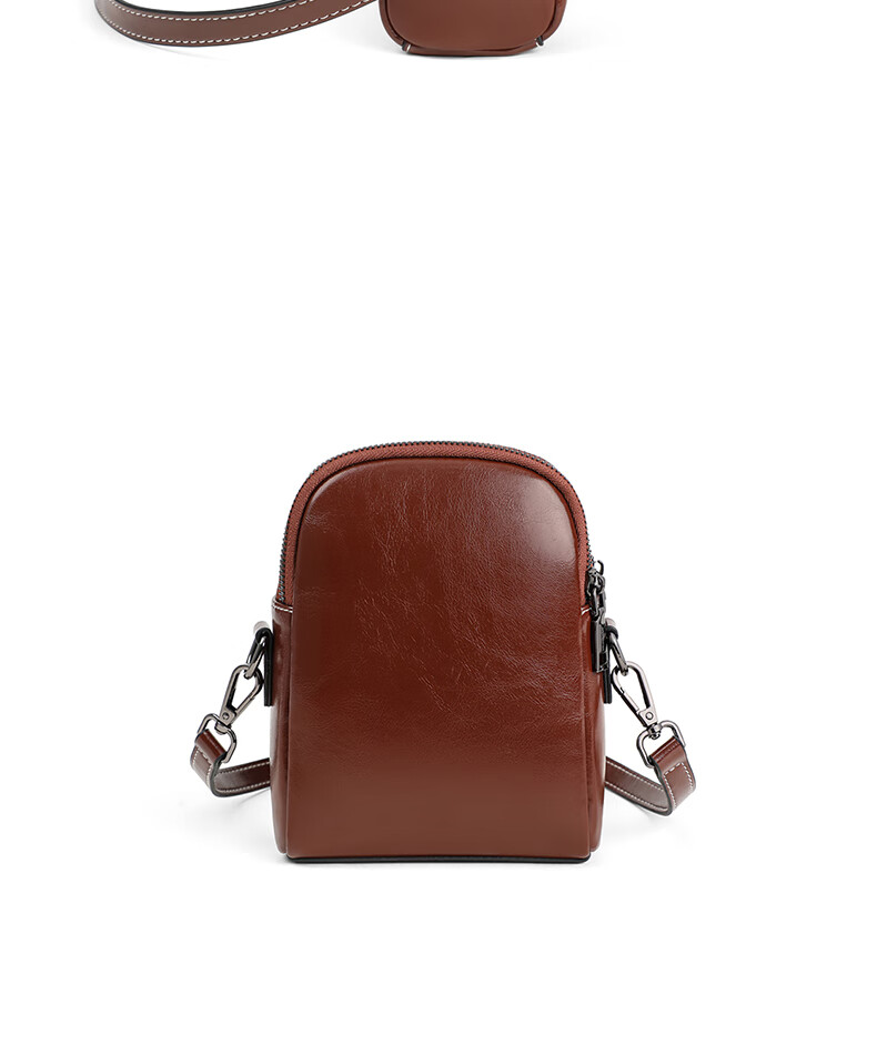 C.BANNER Leather Handbag for Women, Crossbody Bag, Fashionable Commuter Shoulder Bag, Light Luxury Brand Birthday Gift for Girlfriend on May 20 10