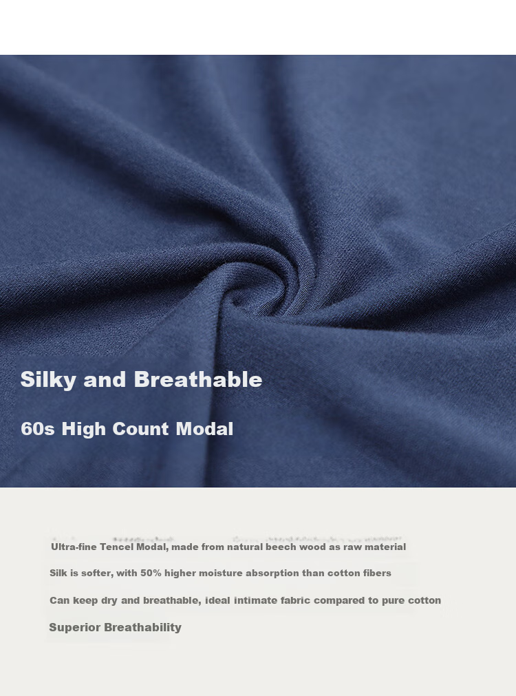 Hosa Men's Tank Top Short-Sleeve T-Shirt, Athletic Elastic Slim-Fit Cotton Modal Casual Undershirt, Navy Blue, Size L 6