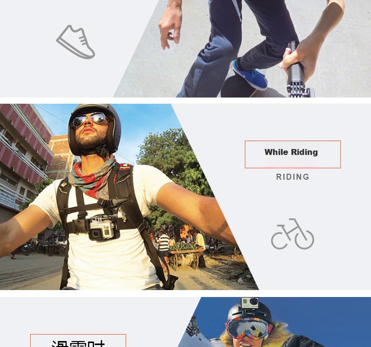 KYOTSU Chest Strap, Compatible with GoPro 13/12/11/10, DJI Pocket 4P/4/3/Action 6/5 Pro And Other Action Cameras, Universal Chest Mount Accessory, Front Fixed Shoulder Strap 11