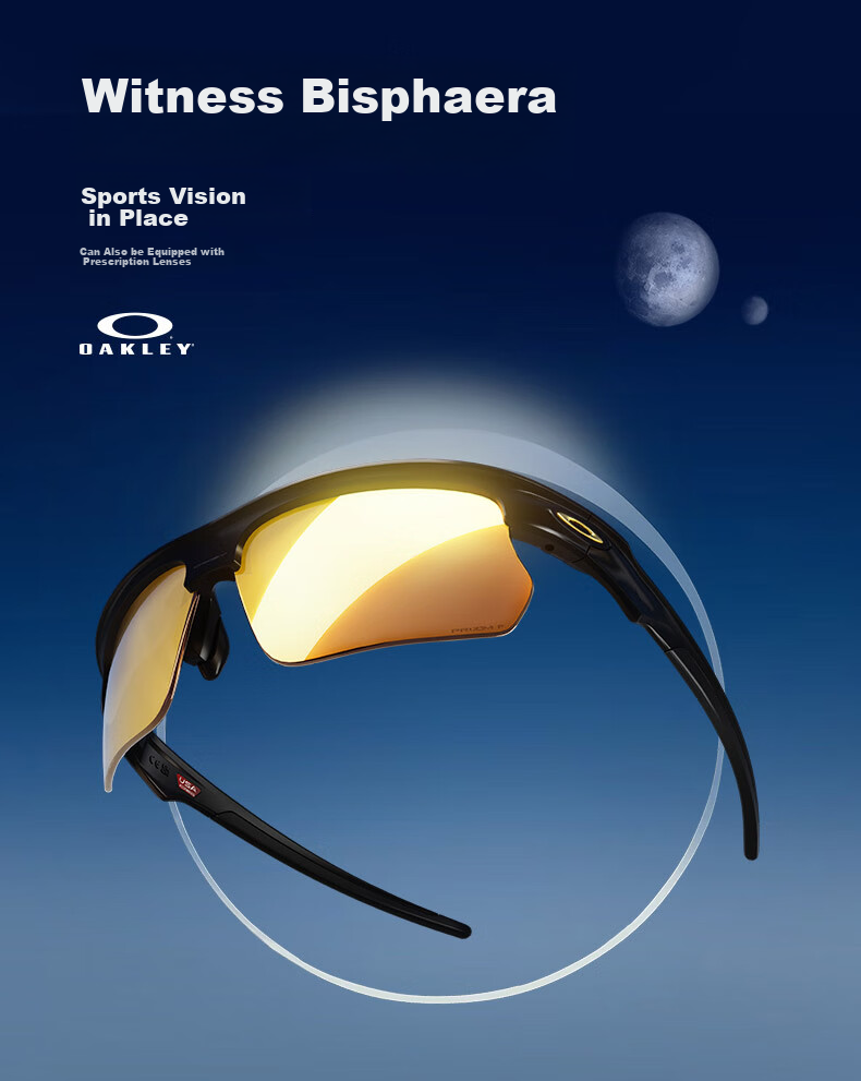 OAKLEY Outdoor Sports Sunglasses for Men And Women, BISPHAERA 0OO9400, Spectrum Smart Black-02 1