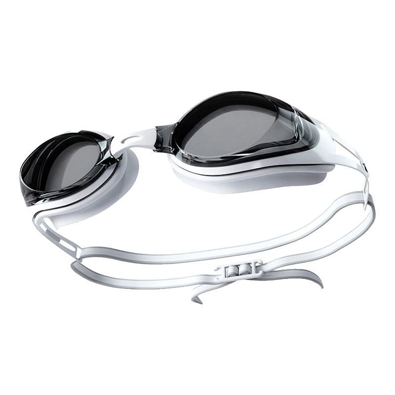Li-Ning Swimming Goggles, High-Definition Anti-Fog Waterproof Professional Swim Glasses for Men And Women, Large Frame Diving Equipment LSJS167-7
