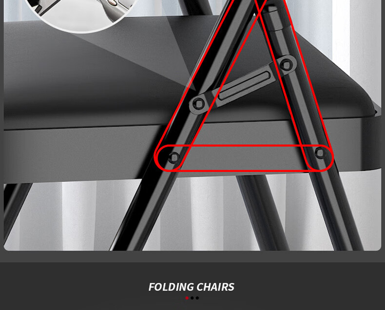 Quanpinwu Folding Chair, Computer Chair, Office Meeting Training Chair, Stool, Backrest Dining Chair, Study Chair, Home Mahjong Chair 9