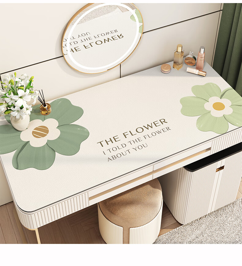 JANMEIJIA Dining Table Cloth, High-End Luxury Feel, Waterproof And Oil-Proof Tablecloth, Protective Pad, Coffee Table Mat, PVC Rectangular, 140*180cm 14