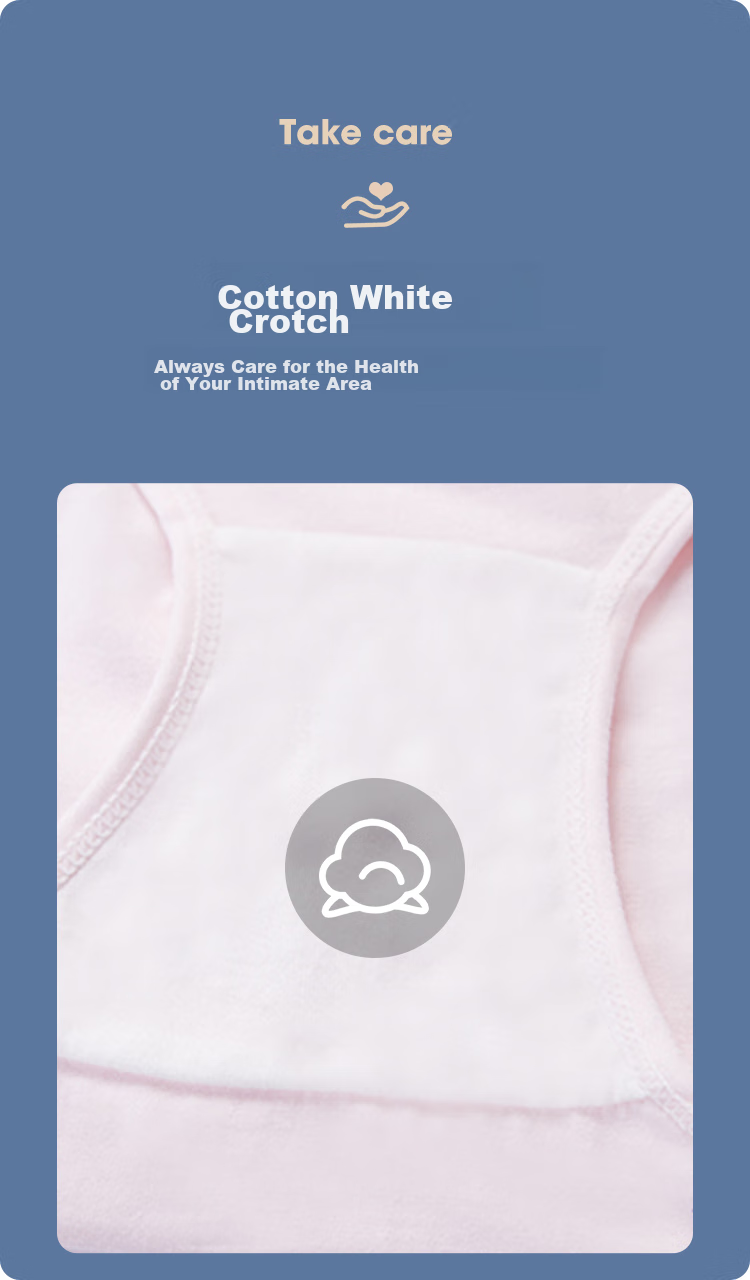JOYNCLEON Maternity Underwear, Pure Cotton, Adjustable Belly Support, High-Waist Maternity Panties, 3-Pack, All-Season Style, Size L, Jq9001 10