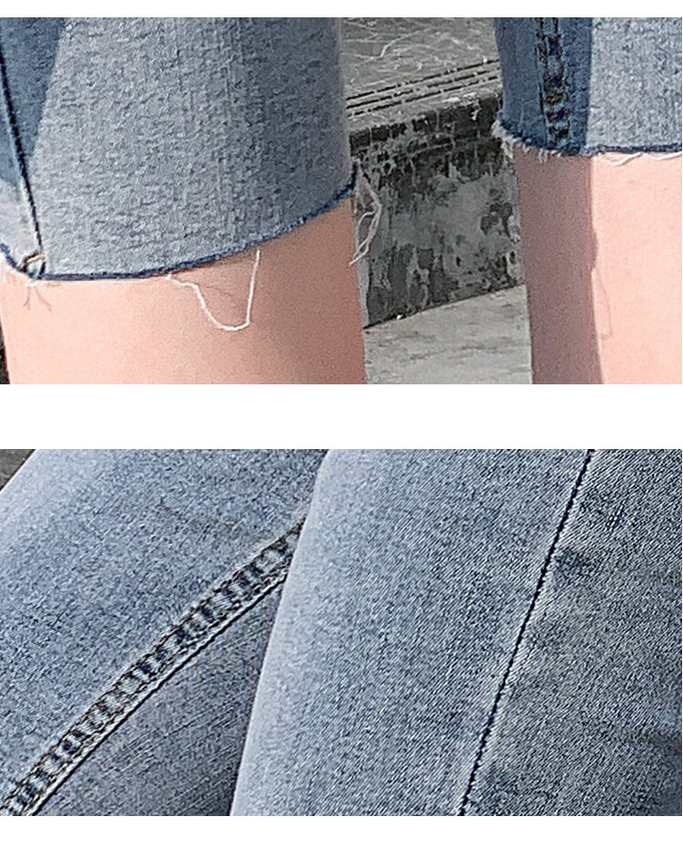 Jeanswest Women's Denim Shorts 2026 Summer Simple Versatile High-Waist American Style Slim A-Line Hot Pants Black 2XL 8