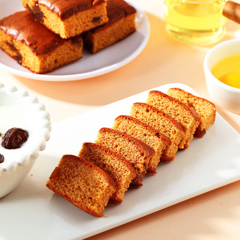 味滋源红枣蛋糕400g 早餐代餐小面包糕点零食 节日团购送礼