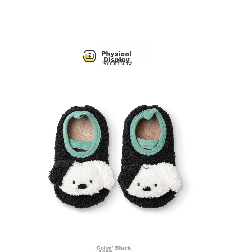 BALABALA Baby Floor Socks, Non-Slip, Glue-Dotted, Winter Fleece-Lined, Infant Warm Socks, Toddler Walking Socks, 209425172203 8