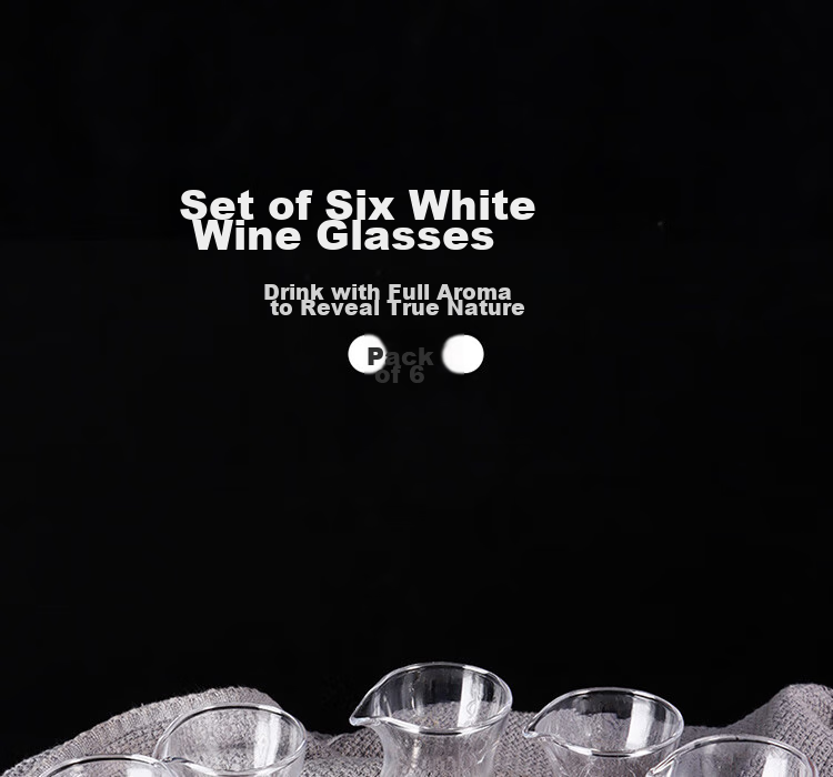 BJ Liquor Glasses Set with Crystal Decanter And Small Glasses, 80ML, Set of 6 1
