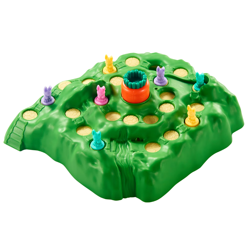 Dimoarch Rabbit Trap Children's Toy Board Game, Two-Player Turtle And Rabbit Racing, Interactive Carrot Adventure, Checkers, Birthday Gift