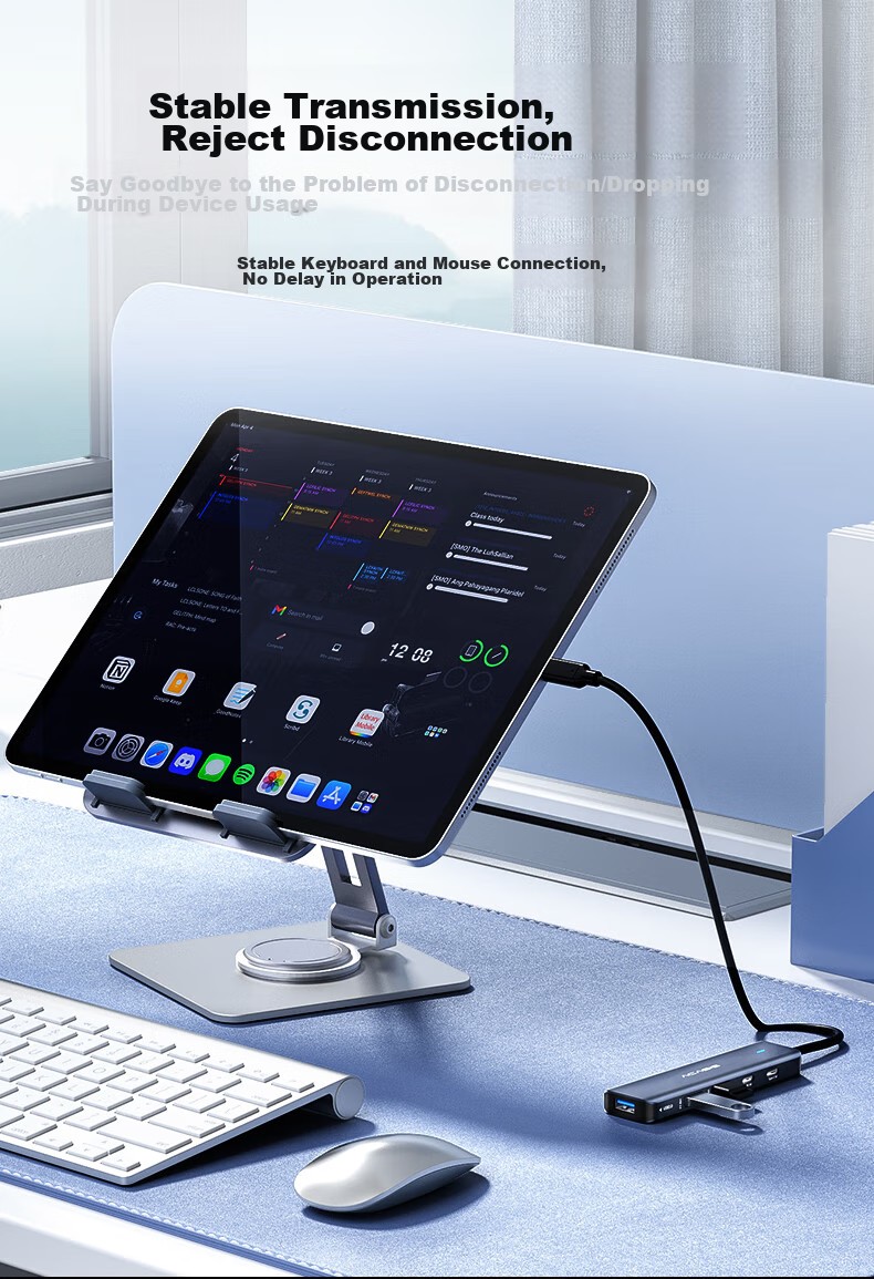 Acasis Type-C Expansion Dock, Apple Mac 5-In Desktop Hub, Computer Desk, Type-C to USB Adapter, USB 3.0 Hub, Video Adapter for Phones And Tablets, DS-9901 10
