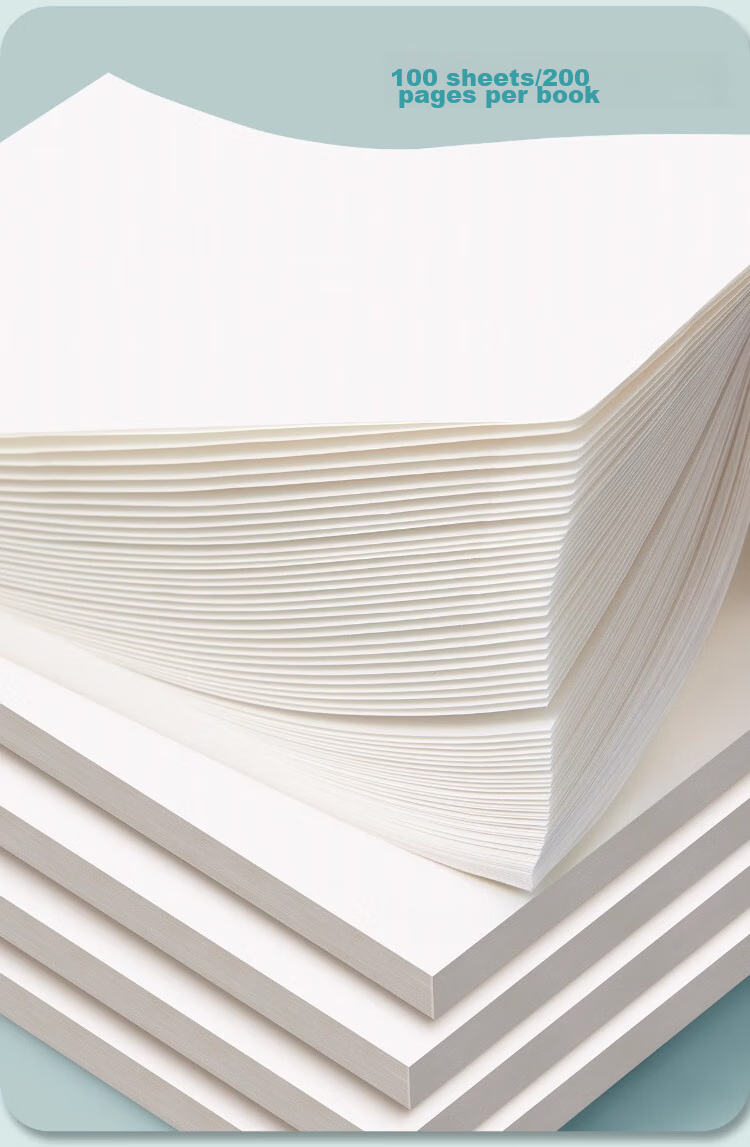 Liupintang Thick Draft Paper Wholesale Cheap Blank Notebook for Postgraduate Exam Preparation, Elementary School Students, High School And College Students' Math Practice Paper, Calculation Paper, Aligned Scratch Paper, White Paper 10