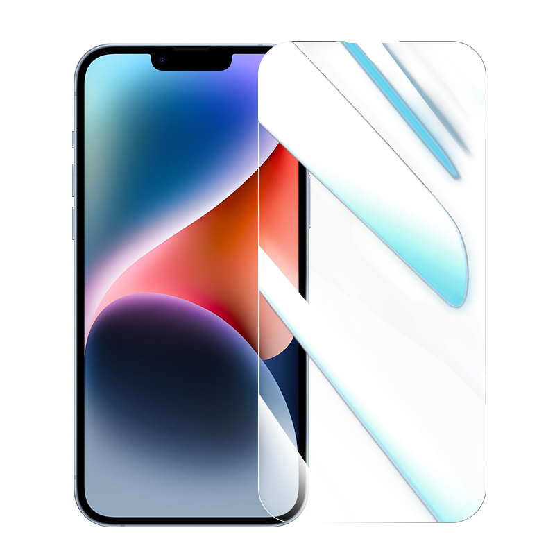 LLUNC Tempered Glass Screen Protector for Apple IPhone 14 Plus/13 Pro Max, Full Coverage High Definition Ultra-Thin Shatterproof Protective Film for IPhone 14 Plus/13 Pro Max