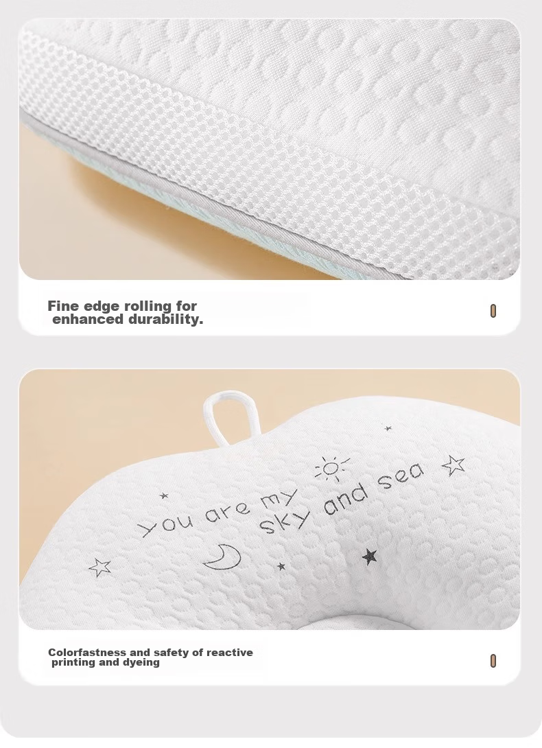 Beitaisi Children's Pillow Cover for Ages 3-8, Zoned Neck Protection, Baby Growth Pillow, All Seasons Kindergarten Pillow H2, Fun Duck Pillow Cover 22