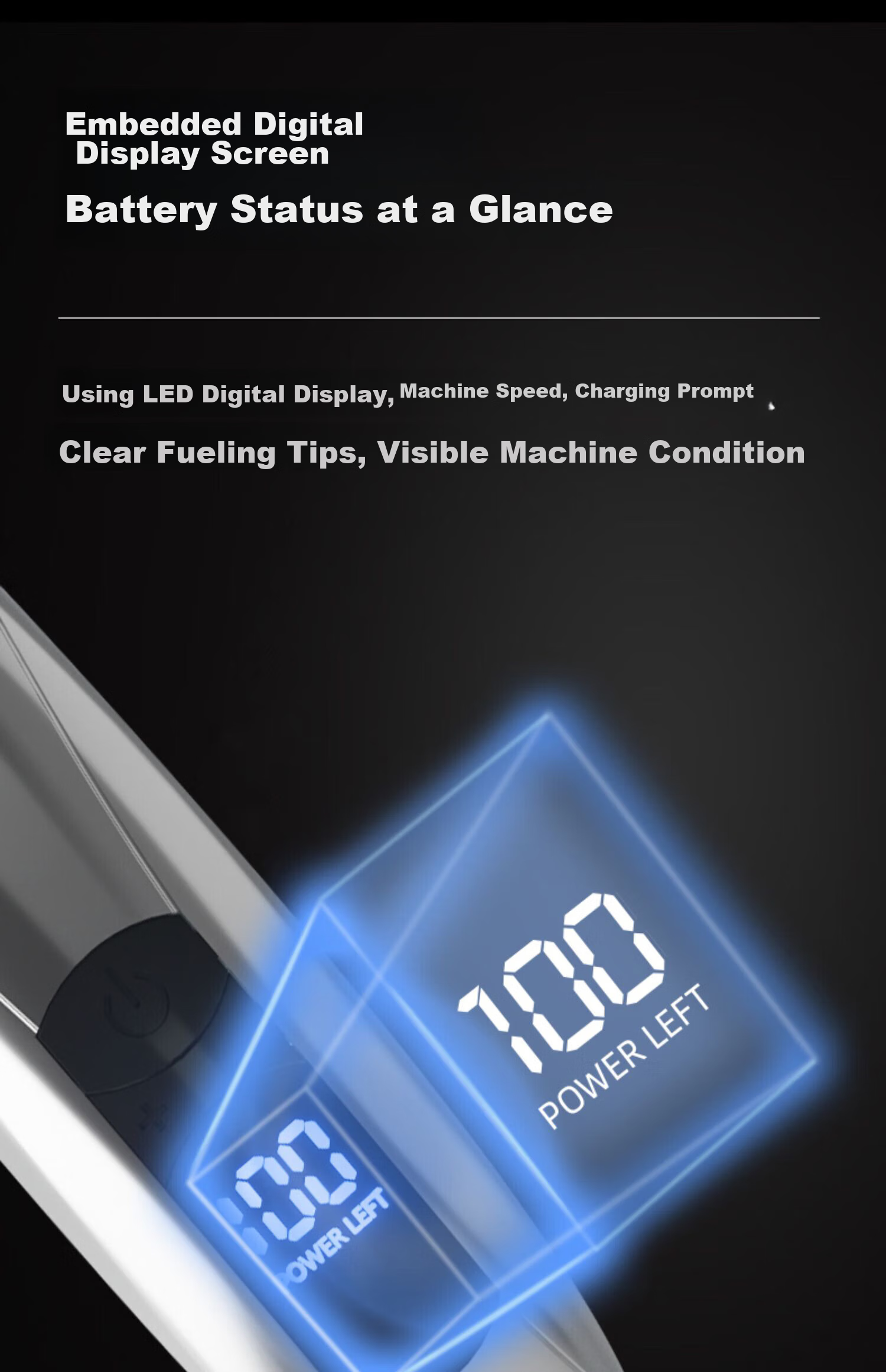 AUX Hair Clipper, Trimmer for Home Use, Electric Shaver, Hair Cutting Tool, Adult And Child Self-Haircutting Device, Hairdressing Equipment 10