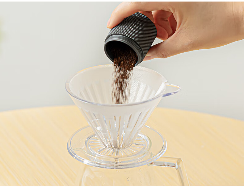 Timemore Home Living Museum, Ultra-Fast Ice Tong Coffee Filter Cup Sharing Pot, Pour-Over Coffee Pot Set, V60 Coffee Filter 5