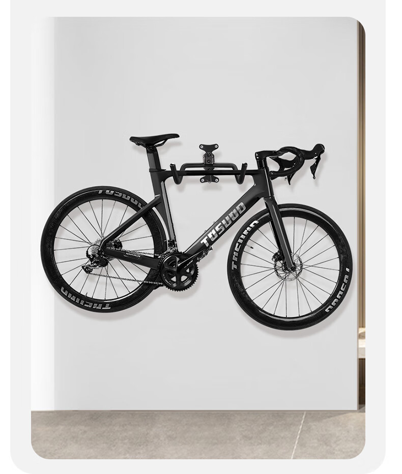 Captain Tas Bicycle Wall Mount Rack Road Mountain Bike Storage Stand Indoor Parking Hanging Display Rack 15