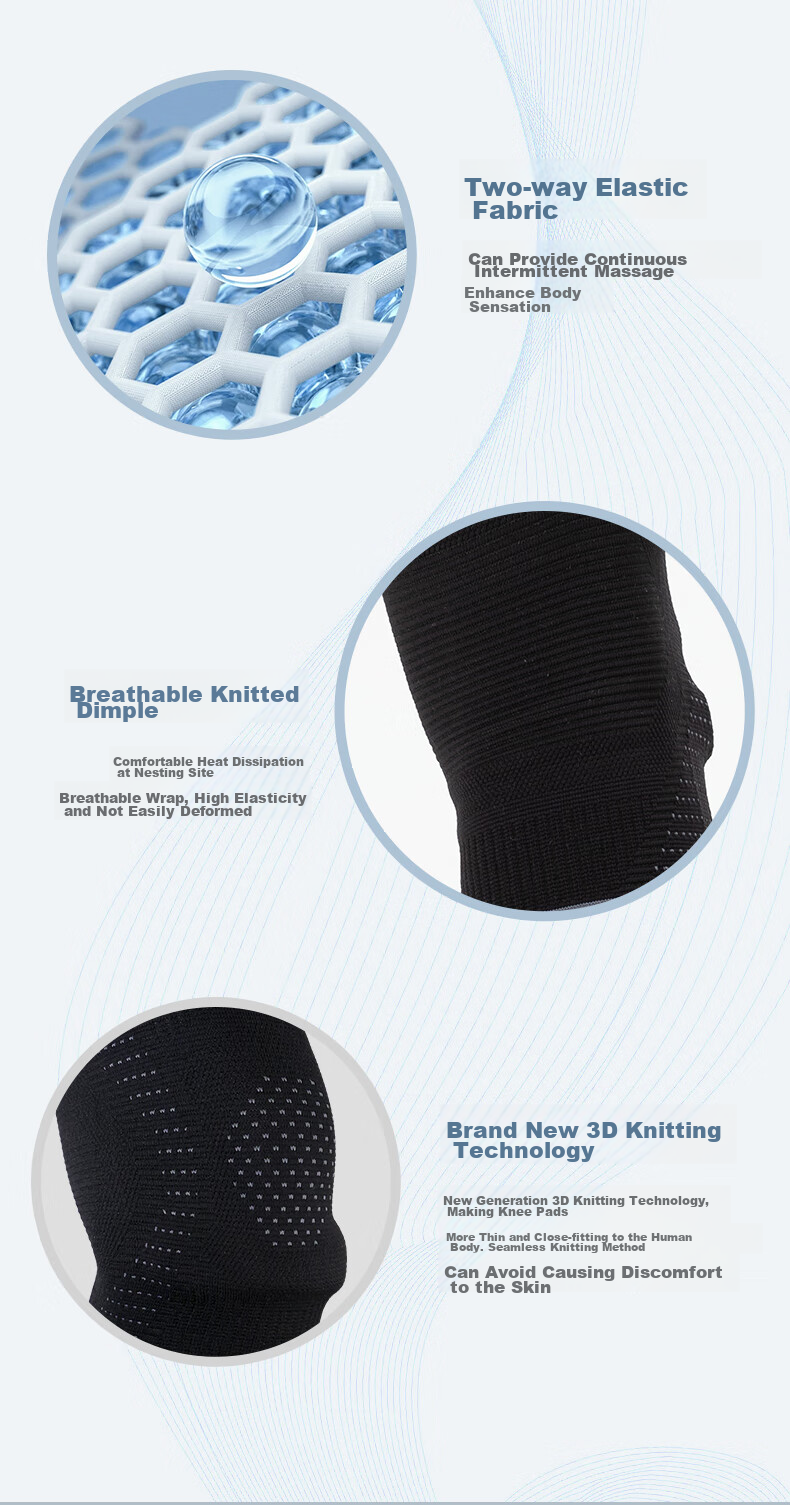 Reebok Knee Brace for Sports Running, Men's Warm Knee Support, Meniscus And Patella Protection, Basketball Badminton Hiking Knee Guard 7