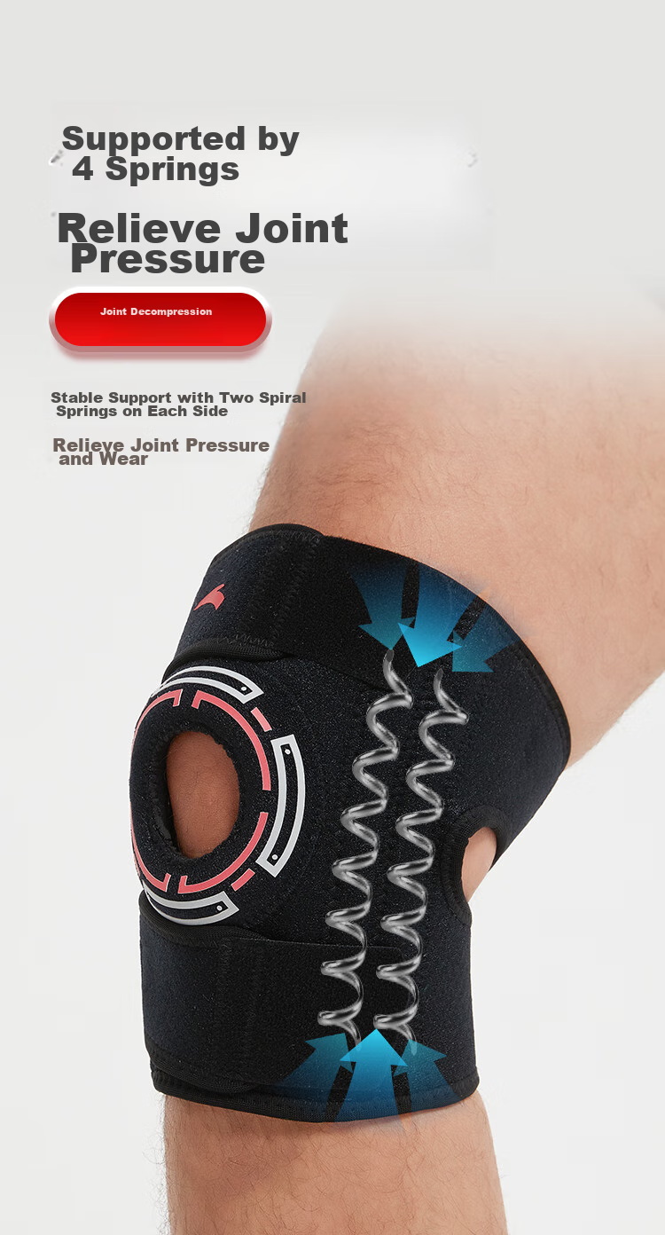 ANTA Knee Pads for Sports, Professional Running, Hiking, Meniscus Protection, Badminton, Basketball, Soccer, Cycling, Jump Rope, Knee Joint Protection Gear 4