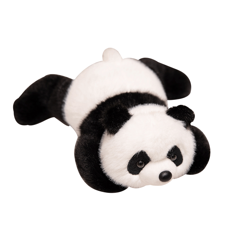 Beishangxing Giant Panda Plush Toy Doll Stuffed Animal Handheld Pet for Boys Girls Birthday Gift Pillow Decoration Panda