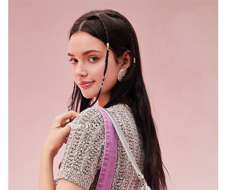 Toutou Niche Design Fashion Clay Crossbody Bag, Shoulder Bag, Commuter Bag for Girls, Birthday Gift for Girlfriend Or Best Friend 15