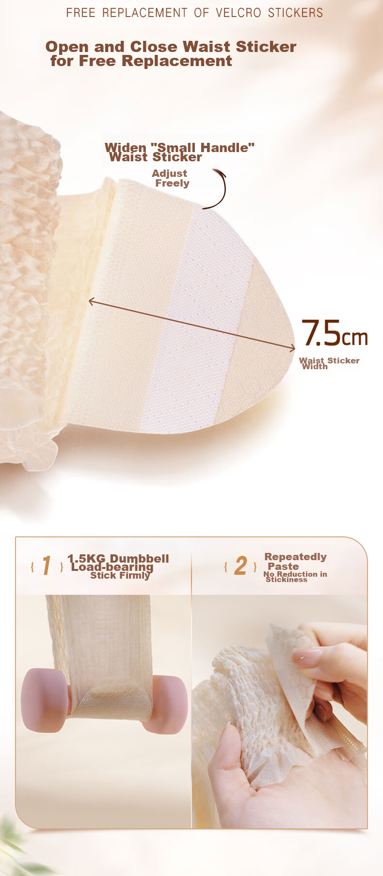 SOFY Morning Pants, Morning Day Magic Tape Daytime Comfort Panties, L Size, 16 Pieces, Breathable Pants-Style Sanitary Napkins, Daytime Comfort Panties, Self-Operated 6